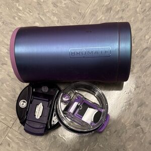 BrüMate Purple and Blue Tumbler with Lid